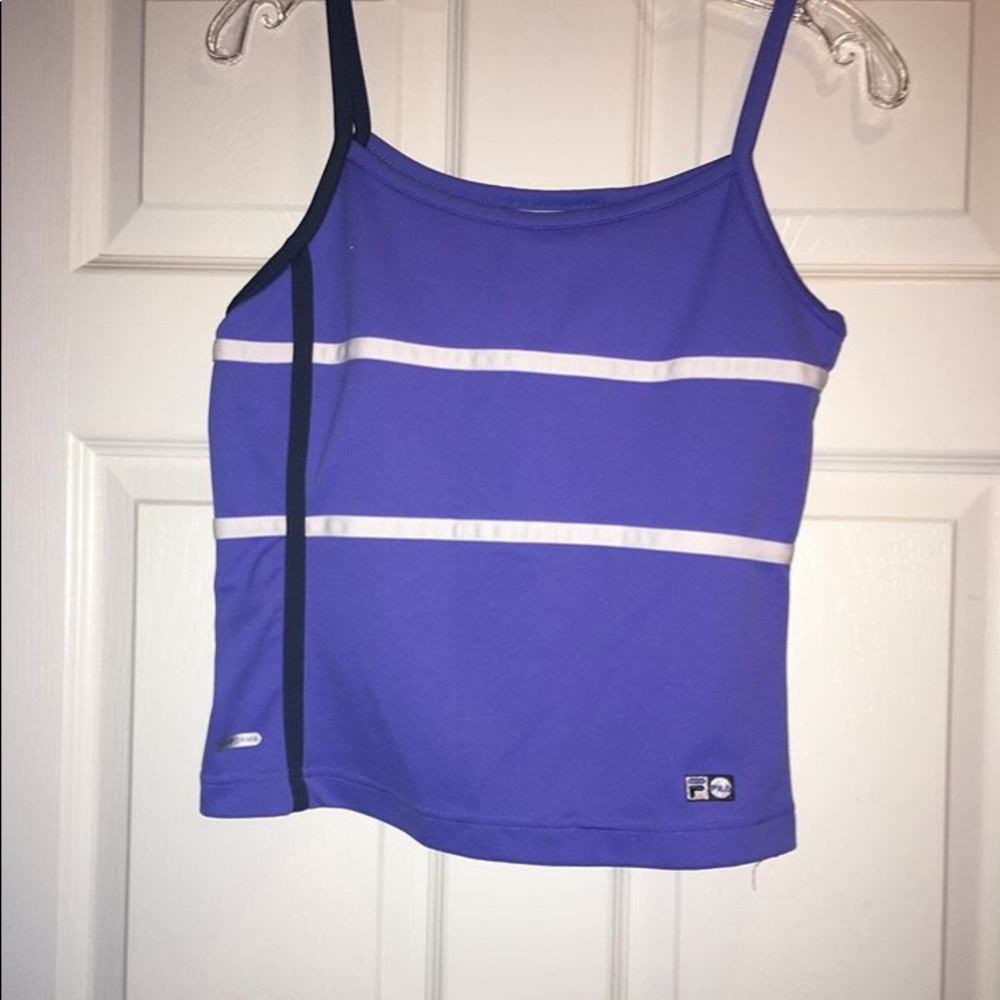 Fila purple tank top
